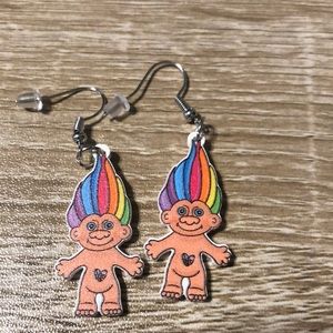 Troll earrings